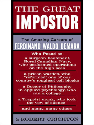 cover image of The Great Impostor
